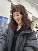 クリクリパーマ
