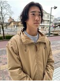 クセっっぽいナチュラルパーマ/メンズパーマ