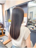 シンプルで洗練された印象×上品で美しいツヤ髪　髪質改善