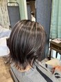 ヘアーアンドリラックス 十日市場店(hair & relax y-21) ハイライトデザインカラー