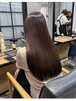 コビーバイジーナ 梅田茶屋町(Coby by Zina)&nbsp;髪質改善＊艶カラー＊ブラウン【hina】