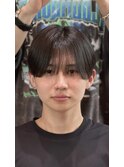 色気シースルーマッシュラウンドマッシュ