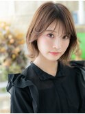 インナーカラー外ハネカール小顔ウルフヘアc6戸頭20代30代40代