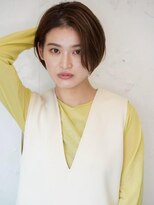 ロミー 本厚木(ROMMY.) 20代~50代☆マッシュボブ◎ショートマロンベージュ髪質改善