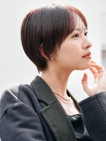 ソワネ 表参道(soigne)&nbsp;表参道大人ショートボブ顔周りレイヤーカットくびれショート30代