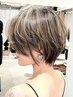 【人気No.３♪】似合わせカット＋透明感ハイライトカラー