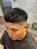 メンズカット+アイロンパーマ　18,150→14,520