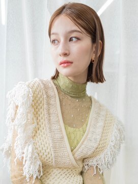 レゴ(REGO) #くびれヘアアプリコットオレンジハイライトカラー