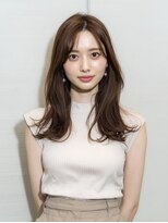 リンクミリ(Link mili)&nbsp;暗めカラー/ミディアム/大人ヘア/ナチュラルブラウン