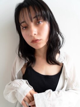 トレヘアー 京都 烏丸(tRe hair) レイヤーカット ハイライト インナーカラー イルミナ 韓国