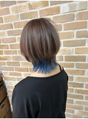 インナーカラー/ウルフカットクラゲヘアー