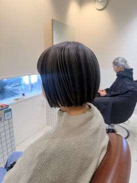 アンブレラカラー×白髪ボカシ