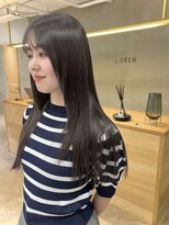 ローレン(LOREN)&nbsp;ミディアムヘア/デザインカラー/フェイスフレーミング/栄/久屋