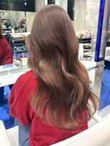 サンクマーケット 渋谷(cinq MARKET) 渋谷ブリーチカラーハイトーンカラーミルクティーブラウン韓国