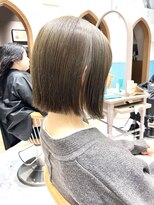 ロンド レグリーズ 立川(Lond leglise) ミニボブレイヤー/レイヤーカット/ダークアッシュ/顔周り/立川