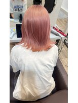 フォート(FORT) ケアブリーチダブルカラー ピンクカラー
