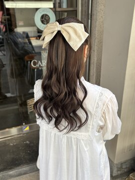 エヴリンアンドペイジ(Evelyn&paige) ハーフアップ/ヘアセット【神戸/元町】