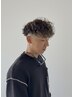 【メンズオシャレ&立体感style】カット+メッシュ+特殊パーマ¥20700