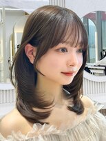 アフロートリノ(AFLOAT Leino)&nbsp;☆レイヤーカット韓国ヘア小顔前髪顔まわりカット髪質改善銀座☆