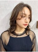 外国人風ミディアムレイヤー