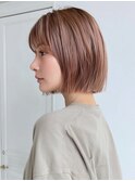 ワンホンレイヤー/ミルクティーブロンド/ダークブルー/吉祥寺