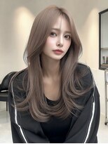 フォルテ 城北店 韓国風レイヤー/ミルクティーベージュ