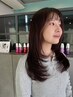 【ほのか指名限定】カット(ショート・ボブNG)+ケアカラー+トリートメント