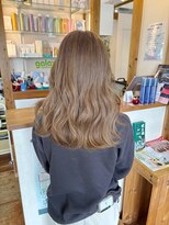 ギャラクシー ヘアードレッサーズ(galaxy hairdressers) ブリーチ1回ベージュカラー