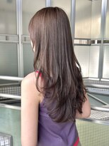ロジェ(loje)&nbsp;20代30代40代 ハッシュカット/グレージュ/ロングレイヤーカット