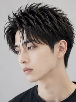 にもう 神戸三宮 メンズショート/ツーブロック/短髪/アップバング