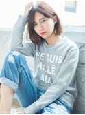 ラフに動くやわらかなボブ3