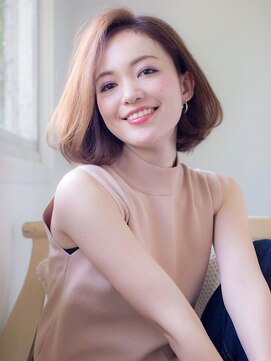 ロンドローズ 名古屋(Lond damaskRose) 【Lond damaskRose】津田稜也 ベビーバング×グレージュカラー