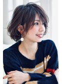 誰でも似合う大人っぽショートボブスタイル