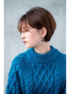 ハバナ 天神(HAVANA) イメチェン!ハイライトフォギーべージュ×レイヤーショートボブ