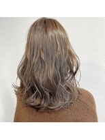 シェノン 梅田(CHAINON)&nbsp;20代30代40代小顔×愛され艶カラー×ピンクベージュ