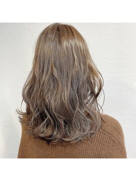 シェノン 梅田(CHAINON) 20代30代40代小顔×愛され艶カラー×ピンクベージュ