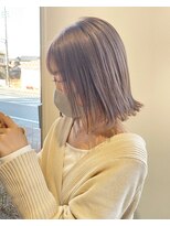 えぃじぇんぬヘア(Hair)&nbsp;ミルクティーボブ