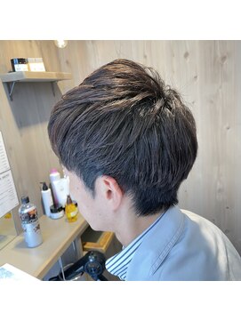 デュード(Dude) 丸みショート/スマートマッシュ/ダークアッシュ/アッシュグレイ