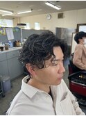 大人メンズパーマスタイル