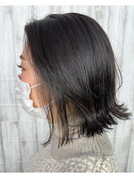 ビューティドレッセヤマノ 池袋パルコ(Beauty Dresse YAMANO) 【インナーカラー】グレイカラー