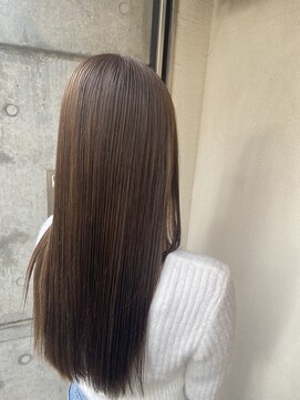 バサ 久米川店(BASSA) 大人綺麗なツヤ髪ストレート/質感再整カラー