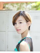 ハレ 中目黒(hale) 前髪なしシンプルショート 【hale中目黒/祐天寺】