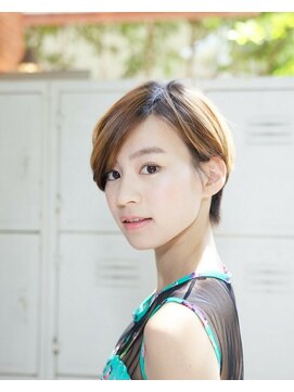 ハレ 中目黒(hale) 前髪なしシンプルショート 【hale中目黒/祐天寺】