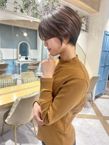 ロンド ストラーダ 心斎橋(Lond strada)&nbsp;ショート×ハイライト白髪ぼかし×シルキーベージュ[心斎橋]