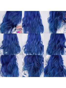 キジ(KIJI) ★外国人風カラー×サファイヤブルー★