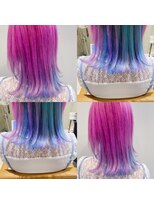 キジ(KIJI) ★ベビーピンク×ユニコーンカラー★