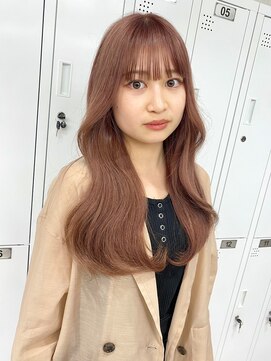 ムク 横浜店(muku) ミルクティーベージュダブルカラーケアブリーチインナーカラー