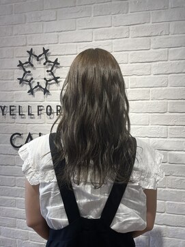 ヘア スパ ビューティー エールフォルム(HAIR SPA BEAUTY YELLFORME) "オリーブグレージュ"