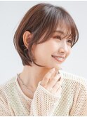 挑戦しやすい★丸みショートボブ【Ash清瀬店 宮川公透
