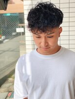 スウェル 船橋店(Swell)&nbsp;ハイライト/マッシュパーマ/ウルフ/アッシュブラック